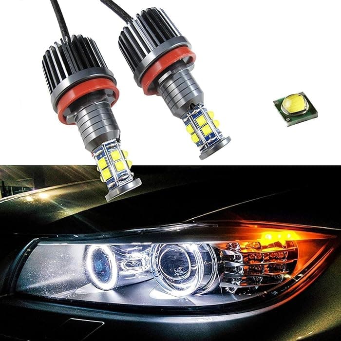 Най-Мощните 160W Angel Eyes-Aнгелски Oчи За:BMW E60;E61;E63;E64;E65;E66;E70;E71;E87;E90;E91;E92;E93