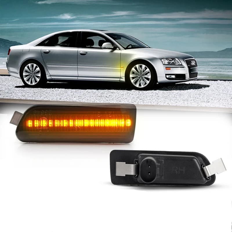 Динамични Бягащи Мигачи За:Audi A8 D3