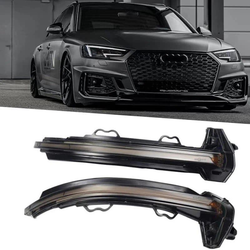 Динамични Бягащи Мигачи За Огледала За: Audi A4/S4 B9;A5/S5;RS4;RS5