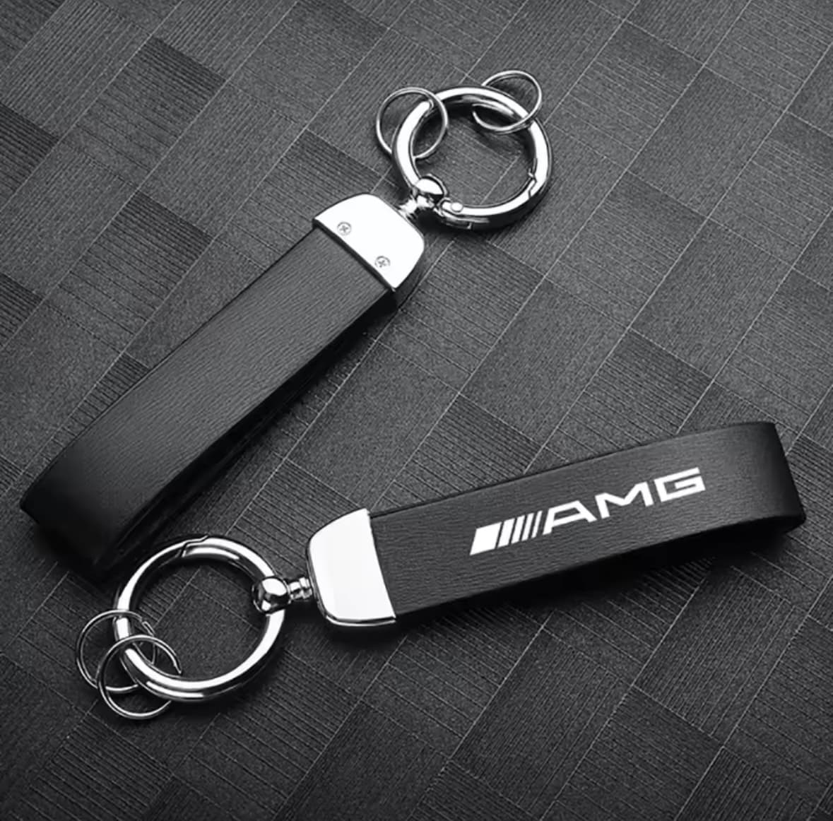 Кожен Ключодържател AMG