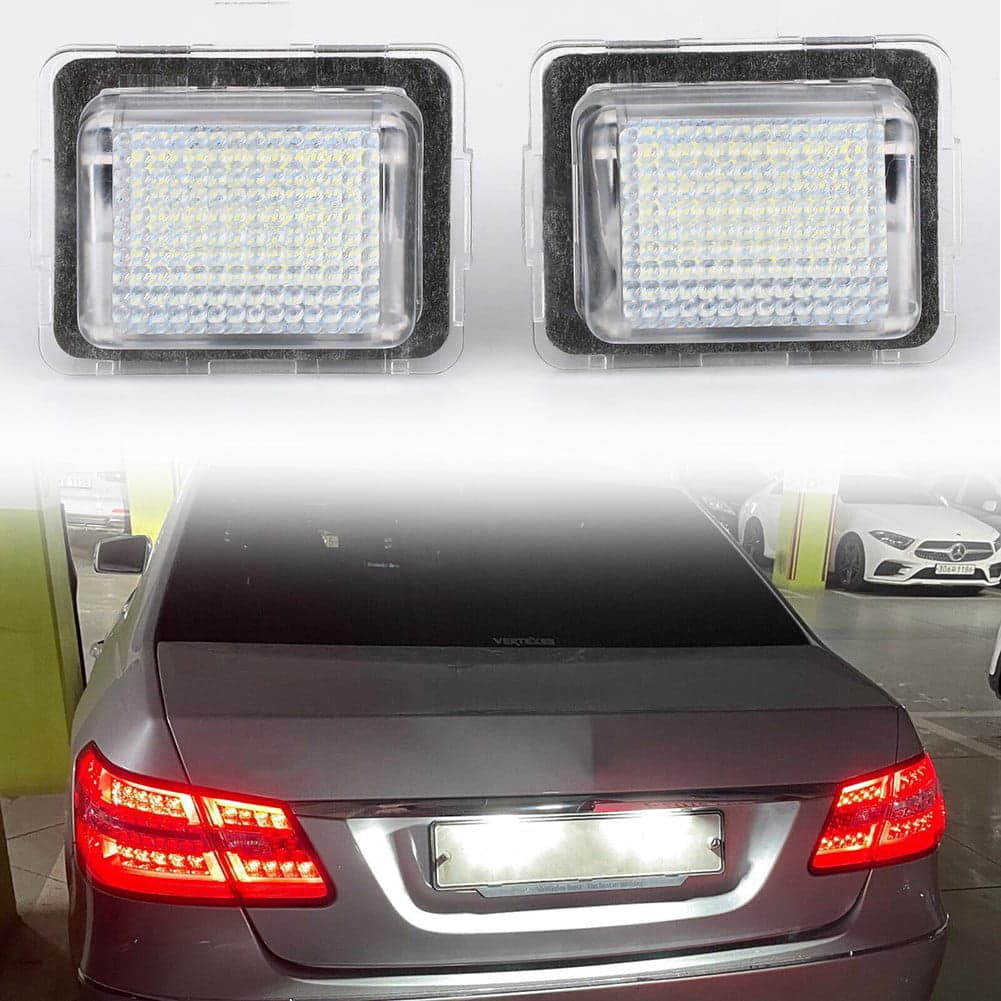 LED Плафони За Регистрационен Номер За:Mercedes W204;W212;W216;W221