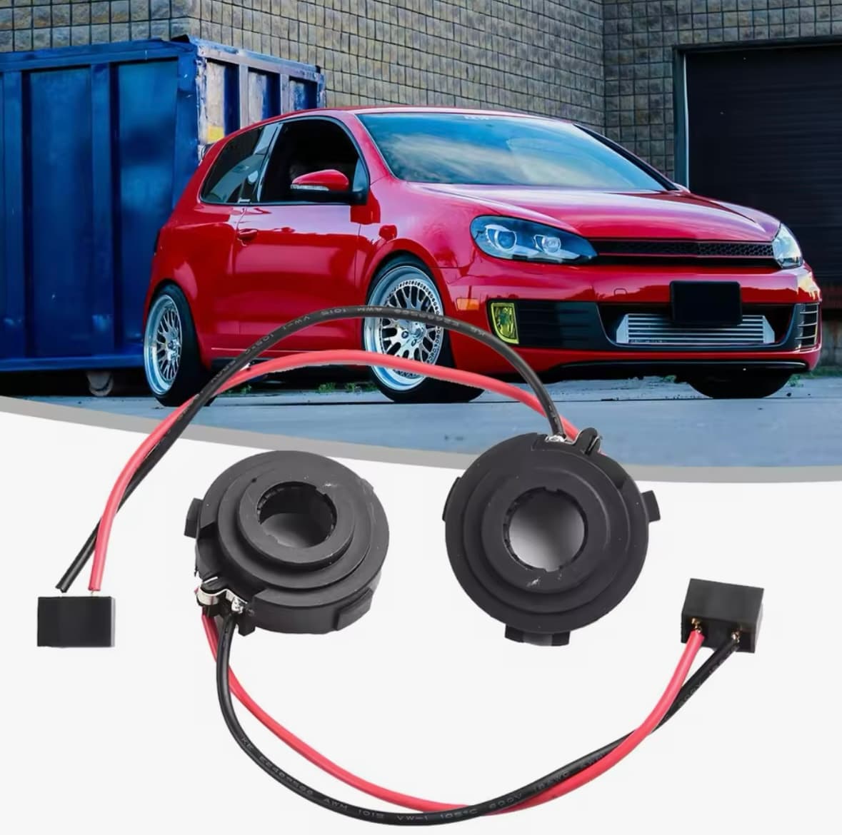 Преходници За LED Крушки H7 За Volkswagen Golf 6/7;Scirocco;Jetta;Touran;Sharan