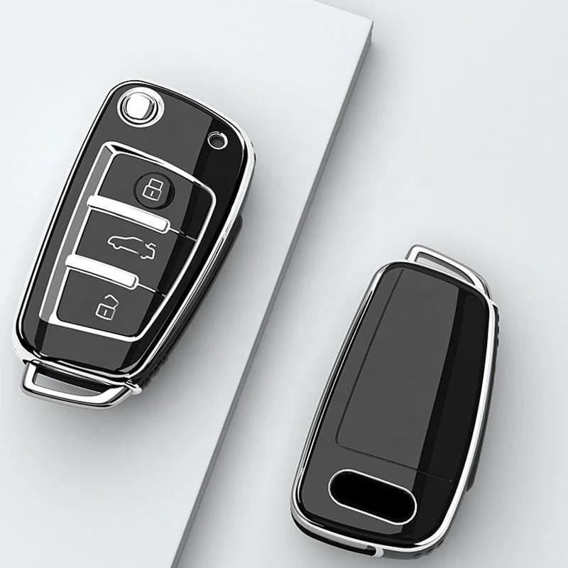 Силиконов Калъф За Ключ За Audi:A1;A3;A4 B7;A6/S6;A6L;Q7;TTS;R8;RS3;RS4;RS6